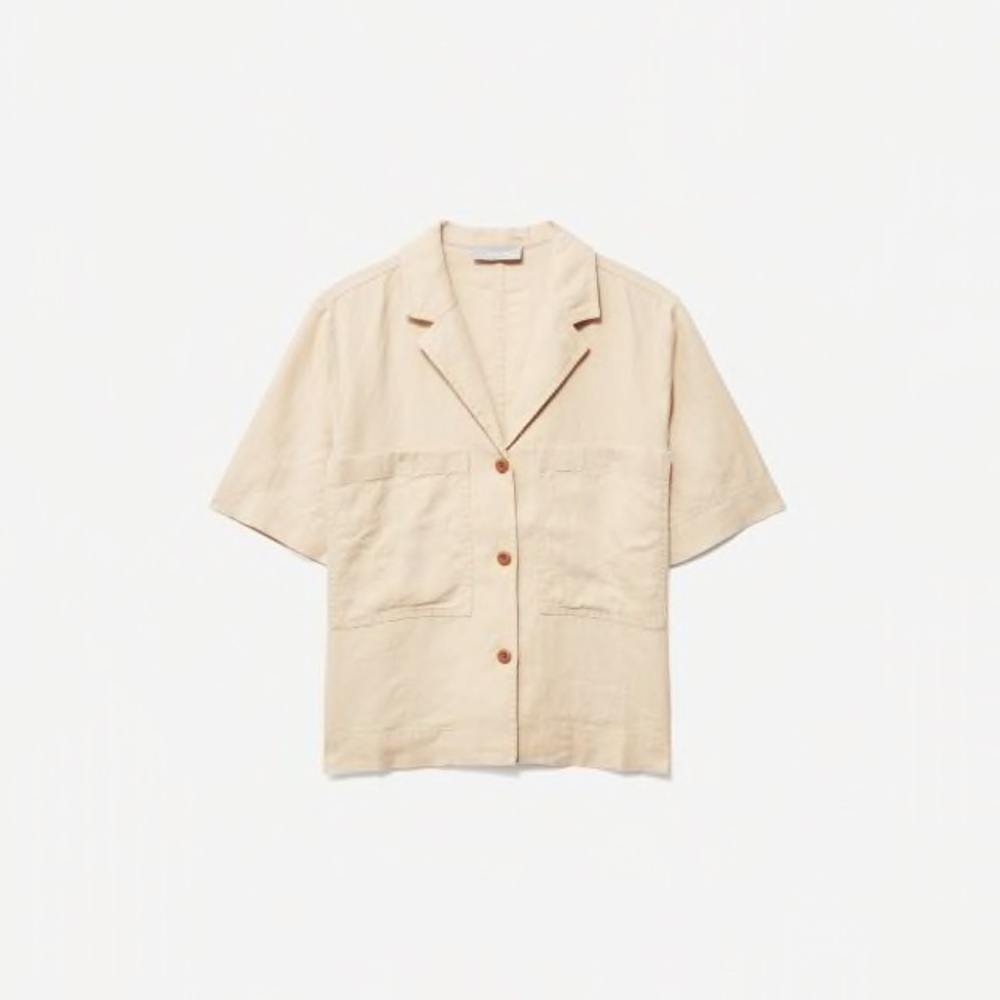 Everlane linen workwear shirt